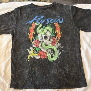 Poison Graphic Kids T-Shirt - Black